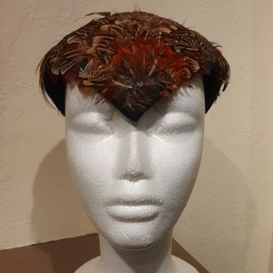 Vintage feather headpiece